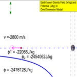 Earth Moon Escape Velocity Lab Pro