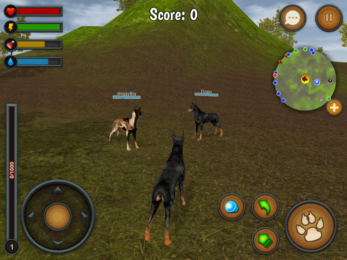 Dog Survival Simulator