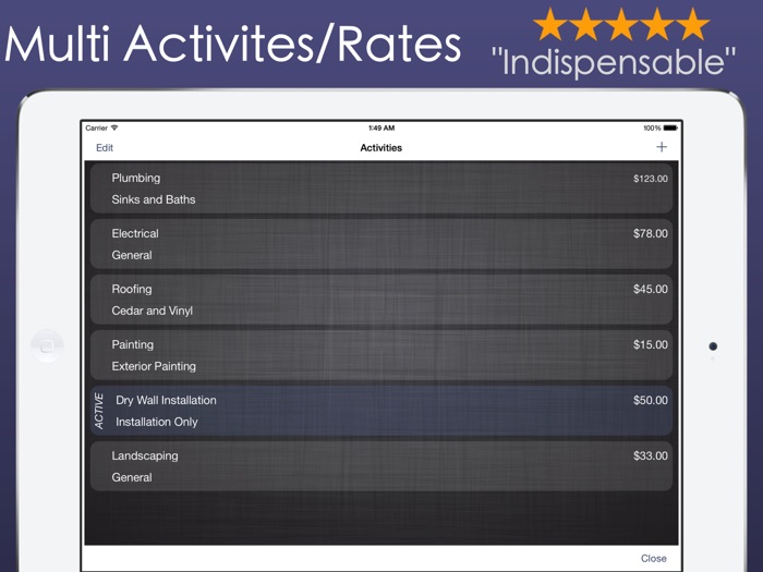Timesheet PRO Work Task Hours