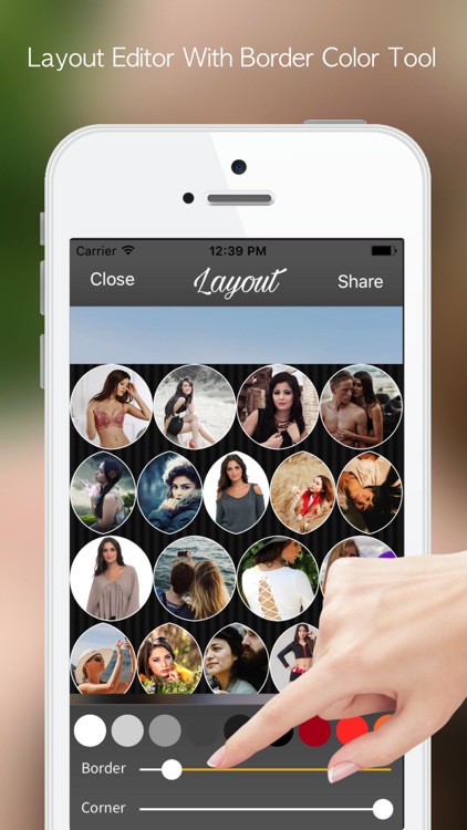PicZone: Editor, Stickers & Collage Upto 60 Photos screenshot-4