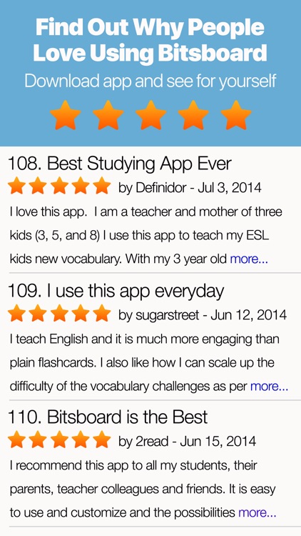 Bitsboard PRO - Flashcards & Educational Games App screenshot-4