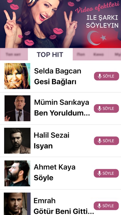 Arkadaşlar ile Türkçe karaoke şarkı söyleme