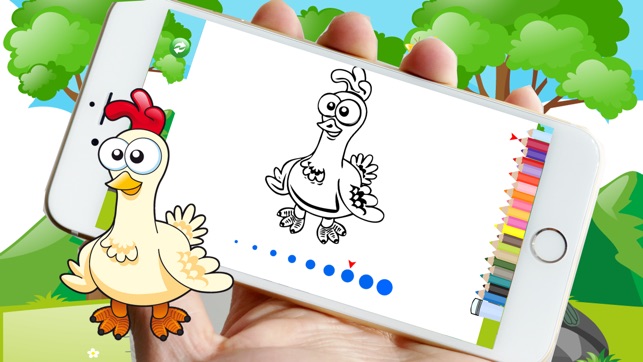 Animal Cute Coloring Page For Kids(圖3)-速報App