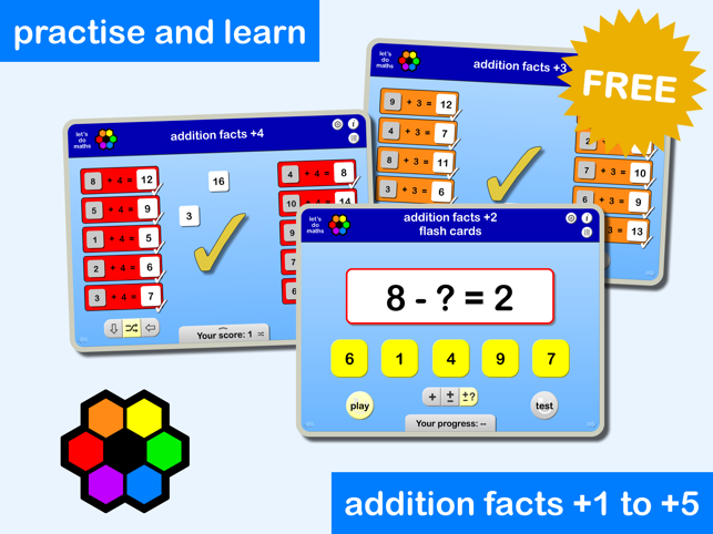 Addition Facts to 5(圖1)-速報App