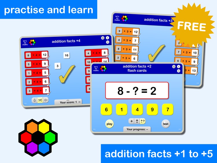 Addition Facts to 5