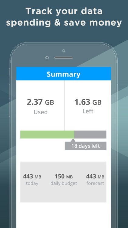 My Data Manager - Track data usage and save money