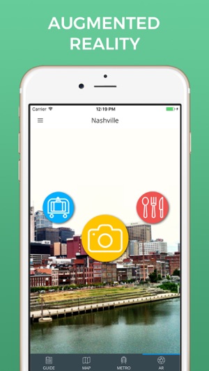 Nashville Travel Guide with Offline Street Map(圖2)-速報App