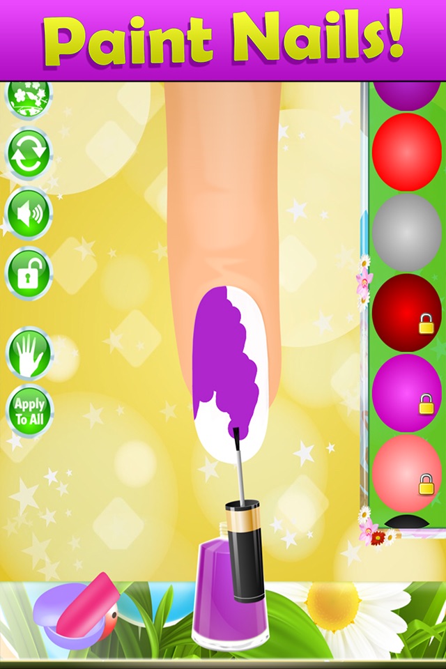 Summer Nail Spa Makeover Games screenshot 2