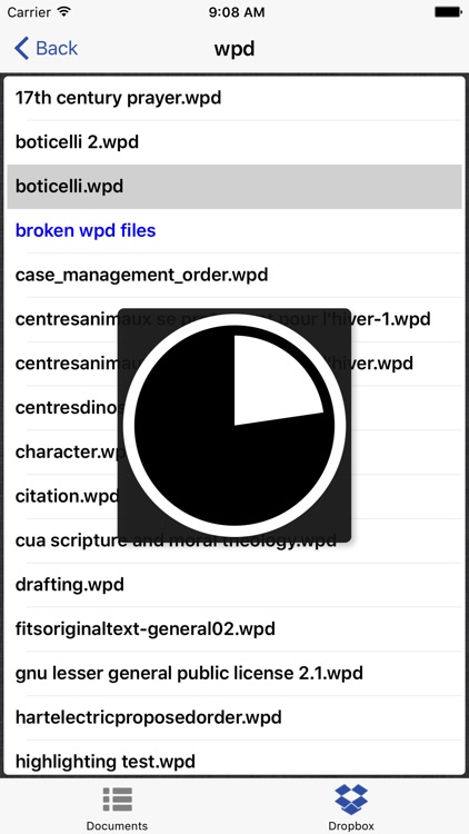 WordPerfect Viewer for the iPhone screenshot-3