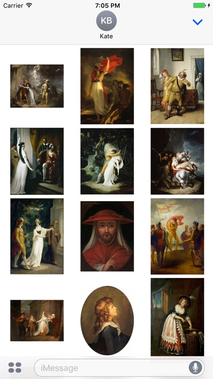 William Hamilton Artworks Stickers