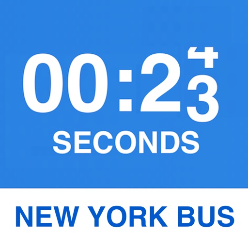 NYC Bus Seconds iOS App
