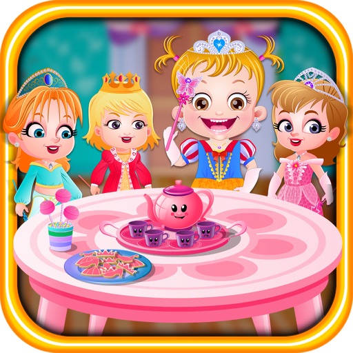 Baby Hazel Tea Party