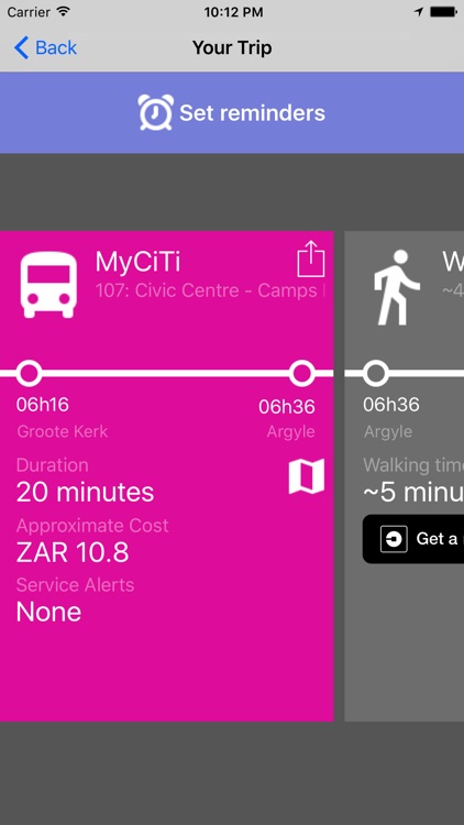 Public Transport App