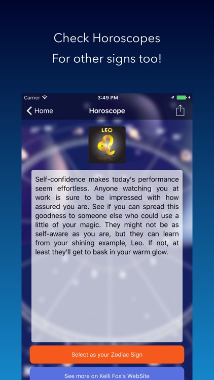 Daily Zodiac Horoscope and Weather Notifications screenshot-3