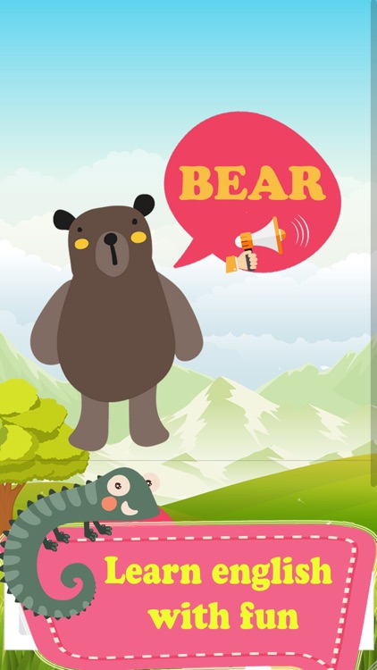 Learn Animals Vocabulary - Sound first words games