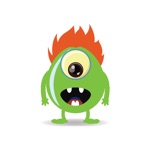 Cyclop emoji - Monster smiley