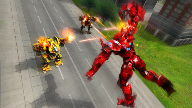 Monster Robot Hero City Battle screenshot-4