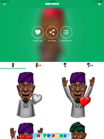 Afro Emoji screenshot 2