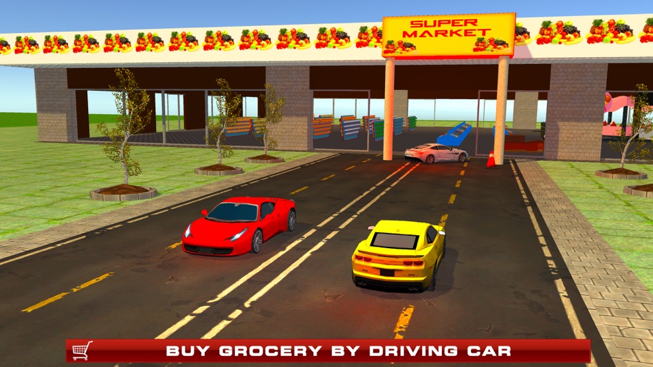 Drive market. Drive through игра. Car SIM на ПК. Гонка по супермаркету. Мини Drive thru.