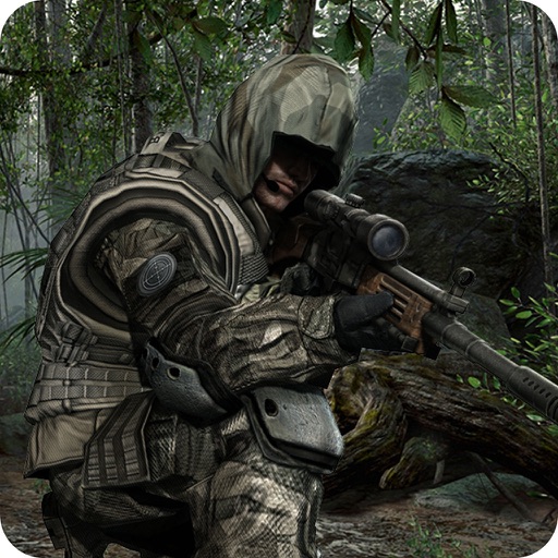 Jungle Sniper Secret Mission : Shooting Games icon