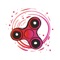 Hand Spinner or Spinner game simulator - is a popular handheld toy simulator Spinner in your phone