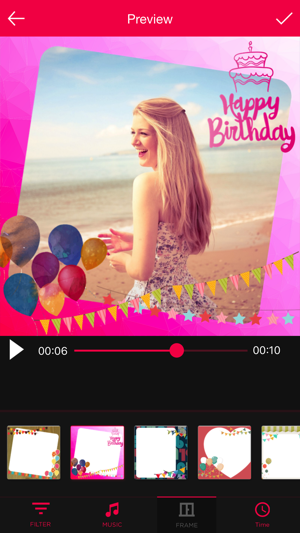 Birthday Movie Maker with Music(圖4)-速報App