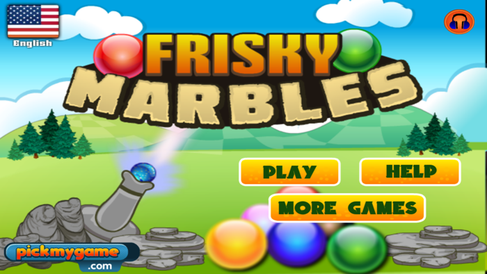 Peas Puzzle Bobble - A puzzle racing shooter game