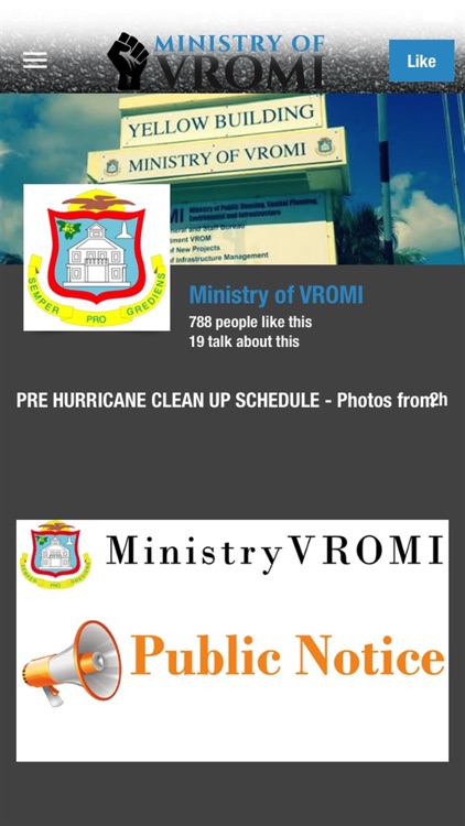 Ministry of VROMI