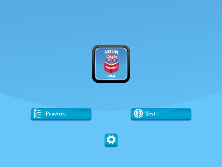 Noun Trainer Home - Word-finding for Aphasia