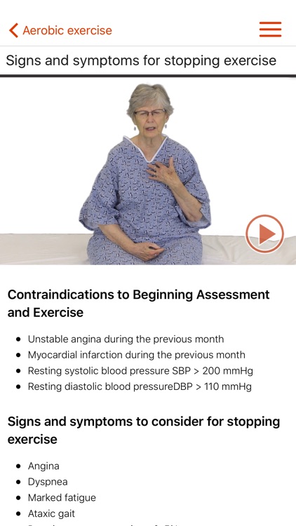 PhysioU: Cardiopulmonary Rehabilitation screenshot-4