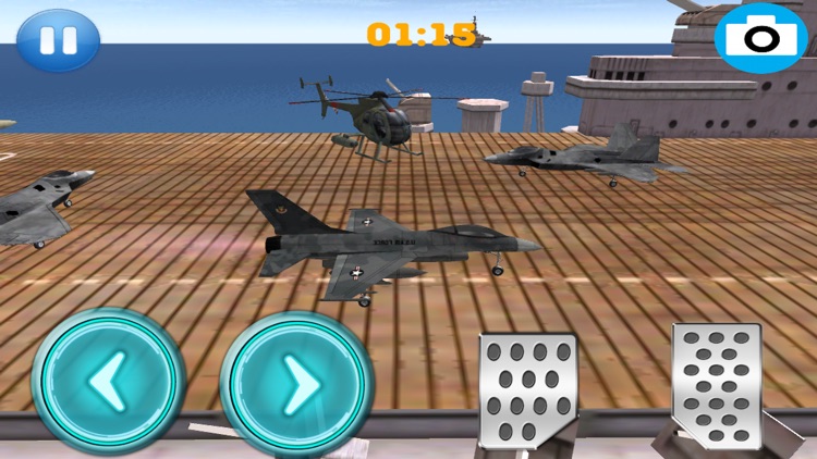 Sea Planes Parking Real Sim 2017 screenshot-3