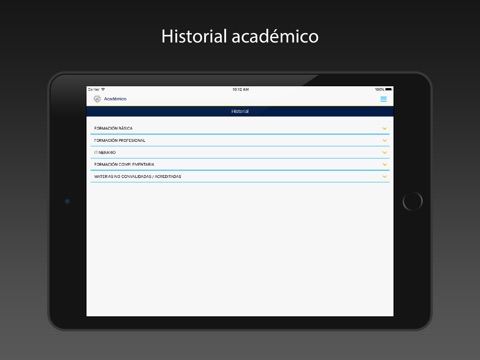Académico screenshot 3