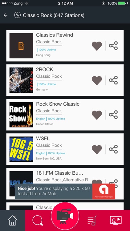 Classic Rock Music FM Radio