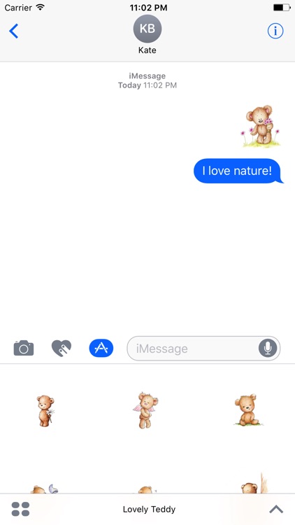 Lovely Teddy - Awesome Teddy Emoji And Stickers