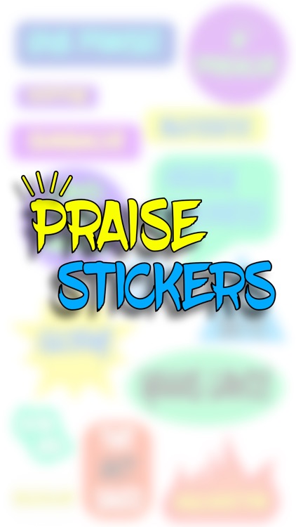 Praise Stickers