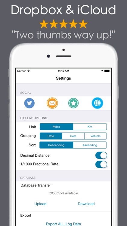 Mileage Expense Log (MEL)- Tracker IQ Keeper x PRO screenshot-4