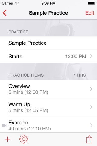 InfiniteBoxing Practice Planner screenshot 2