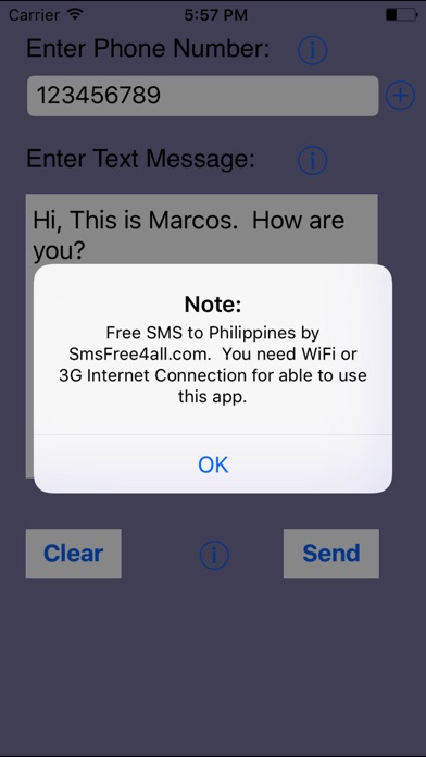 SMS Philippines-Send ... screenshot1