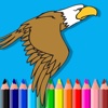New Eagles Animals Coloring Drawing Games