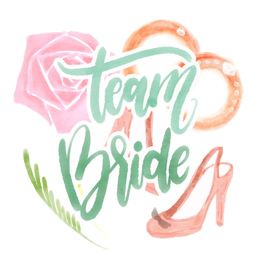 Beautiful Bridal Wedding stickers icon