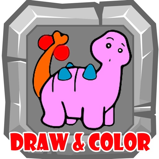 Dinosaur Drawing and Coloring Ideas for Kids