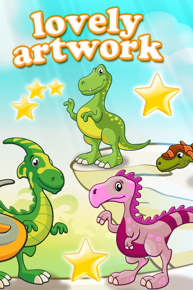 Dinosaurs walking with fun HD jigsaw puzzle game screenshot 4