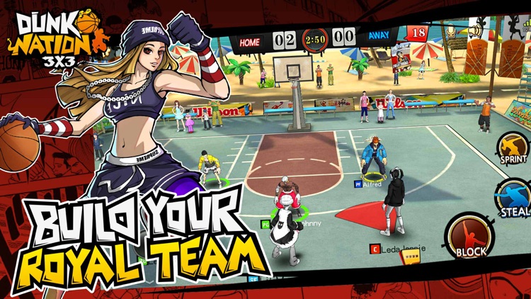 Dunk Nation 3X3 screenshot-4