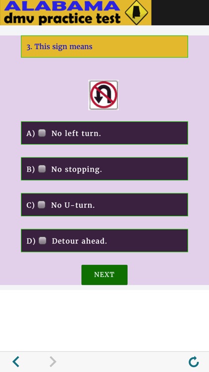 alabama dmv Practice Test