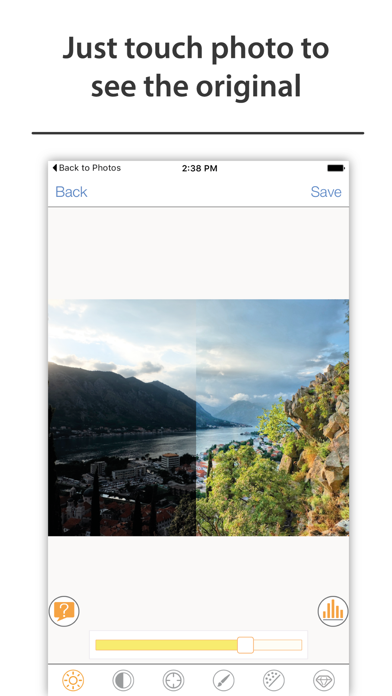 Photo Adjust - turn faded picture into bright and vivid Screenshot 4