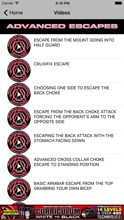 BJJ Advanced Escapes - Brazilian Jiu Jitsu screenshot-3