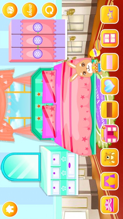 Real Princess  Doll House  Decoration  game   by yao zheng 