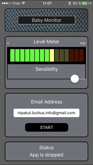 Baby Monitor Alert by Email - Lite