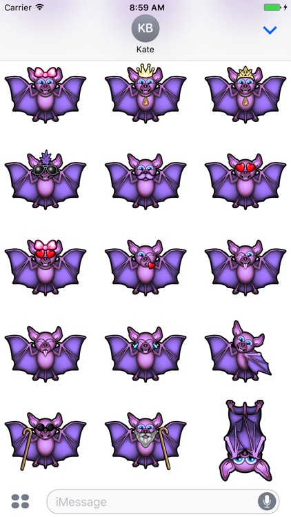 Bobby Bat Stickers