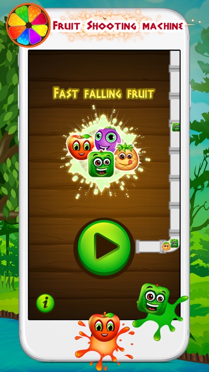 fruit falling - fast tapping match